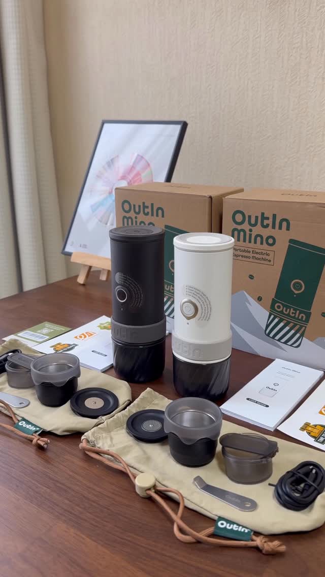 Anúncio de Outin Portable Electric Espresso Machine