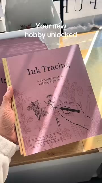 Beginner-FriendlyInk Tracing: A Therapeutic Reverse Coloring Experience