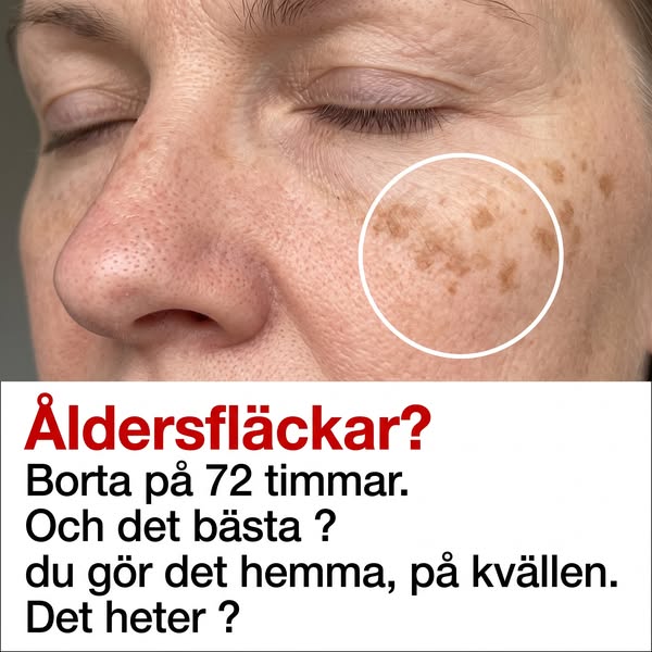 Åldersfläckar under lupp