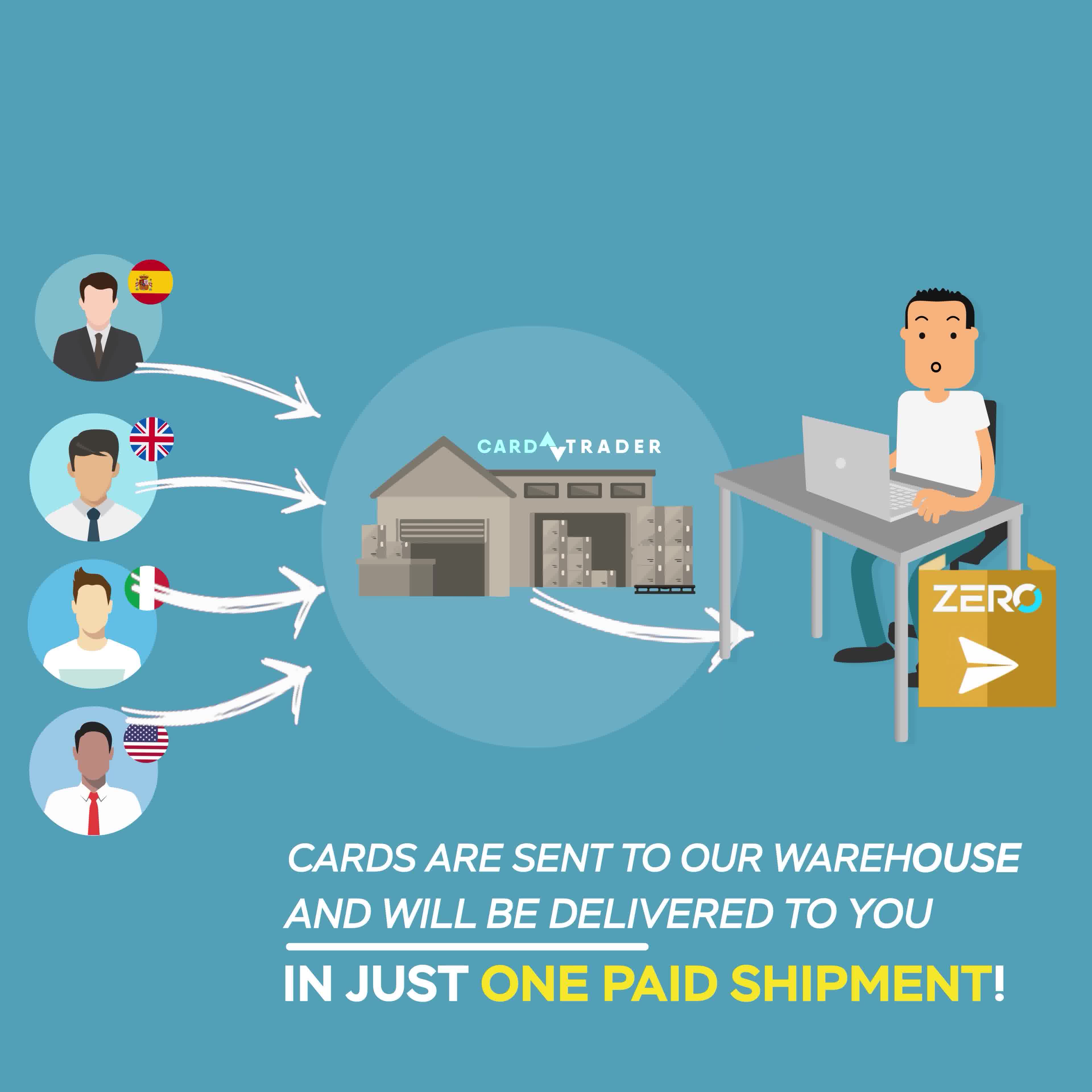 Buy Cards from multiple seller and cut down costs!