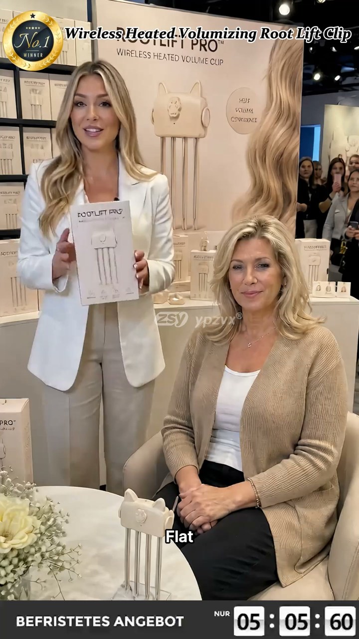 Wireless Heated Volumizing Root Lift Clip