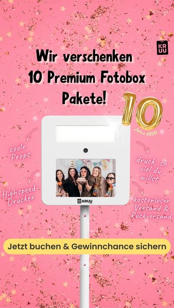 10 Jahre KRUU: Wir zahlen Deine Fotobox!