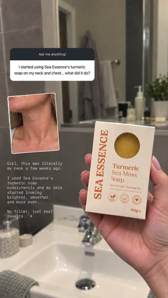 Meet the Sea Essence Turmeric Soap
