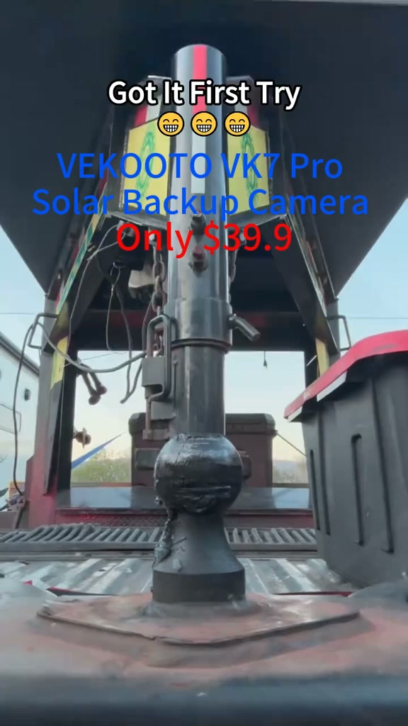 VEKOOTO VK7 Pro Solar Backup Camera | Only $39.9