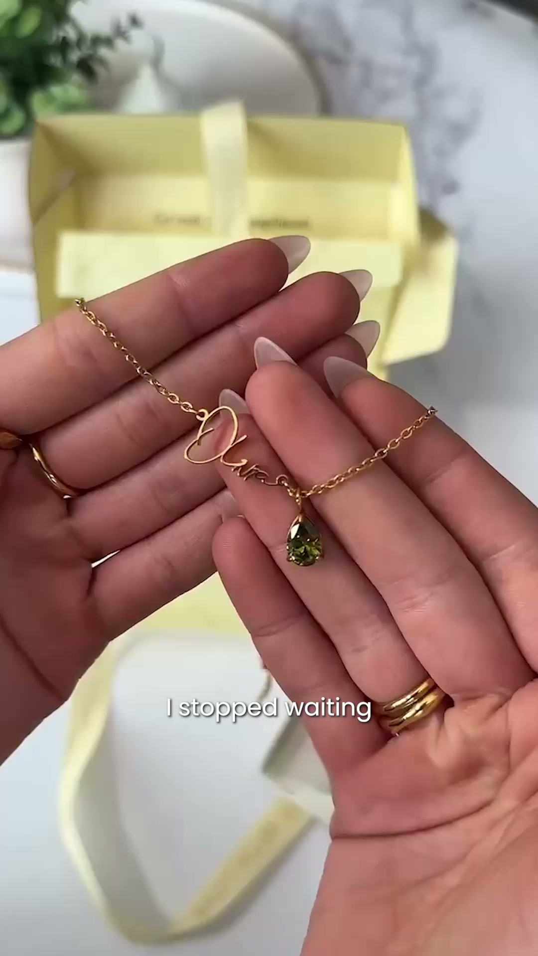 Your Name. Your Birthstone. Yours Forever