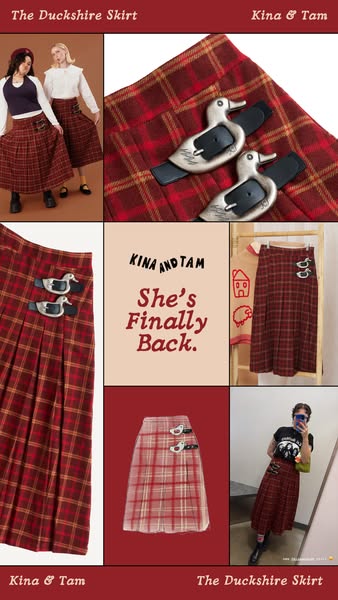 Duckshire Skirt back in stock