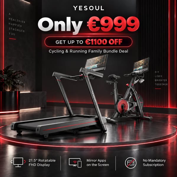 BUILD YOUR HOME GYM FOR JUST €1,099