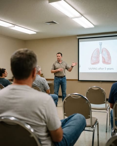 His Father Died Of Lung Cancer. Vaping Nearly Took Him Too. So He Built This.