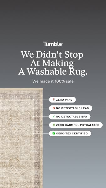 Spill-proof & Washable Rugs