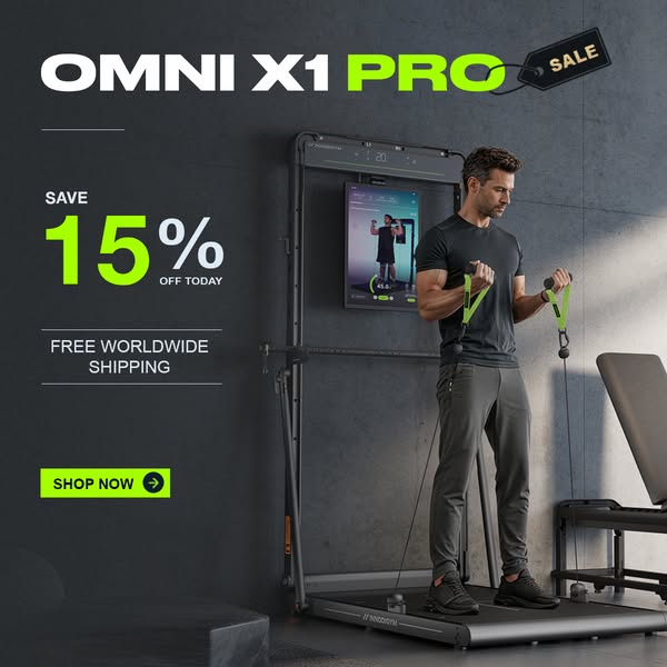 INNODIGYM OMNI X1 Pro Smart Home Gym – 120kg Digital Resistance & AI-Assisted Pull-Ups System