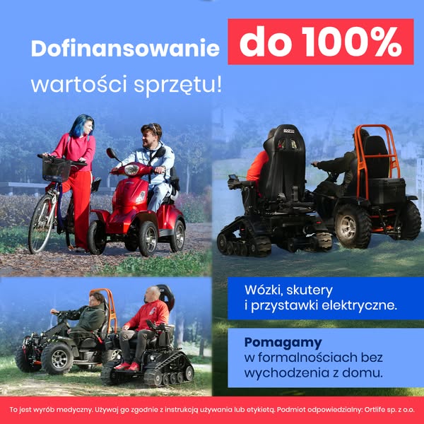 Odbierz darmowy sprzęt dla niepełnosprawnych