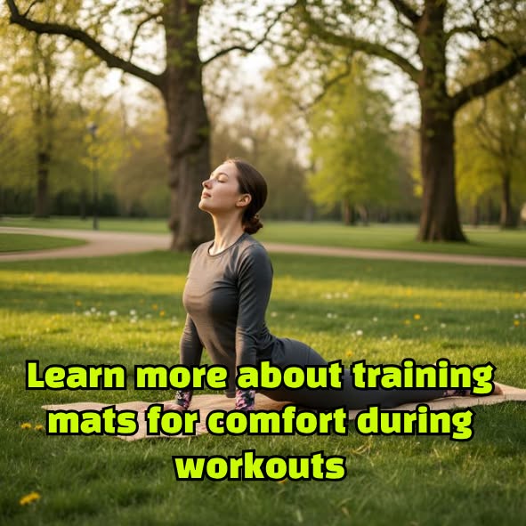 Learn more about training mats for comfort during workouts