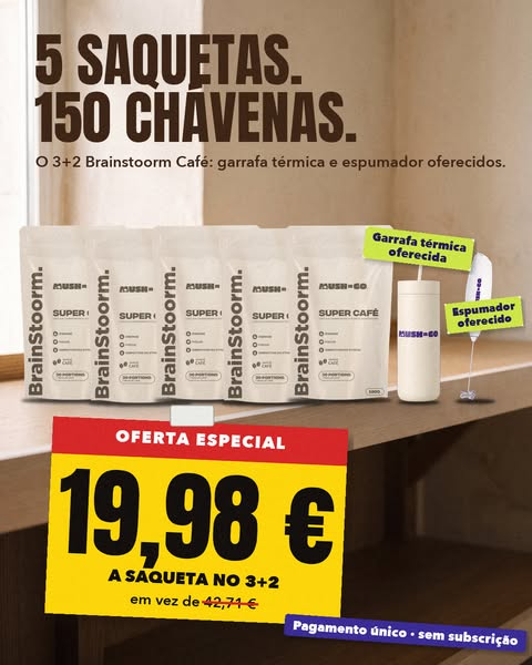 A sua chávena por 0,67 €.