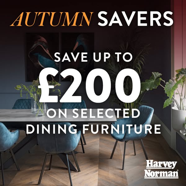Up to £200 Off Dining Furniture