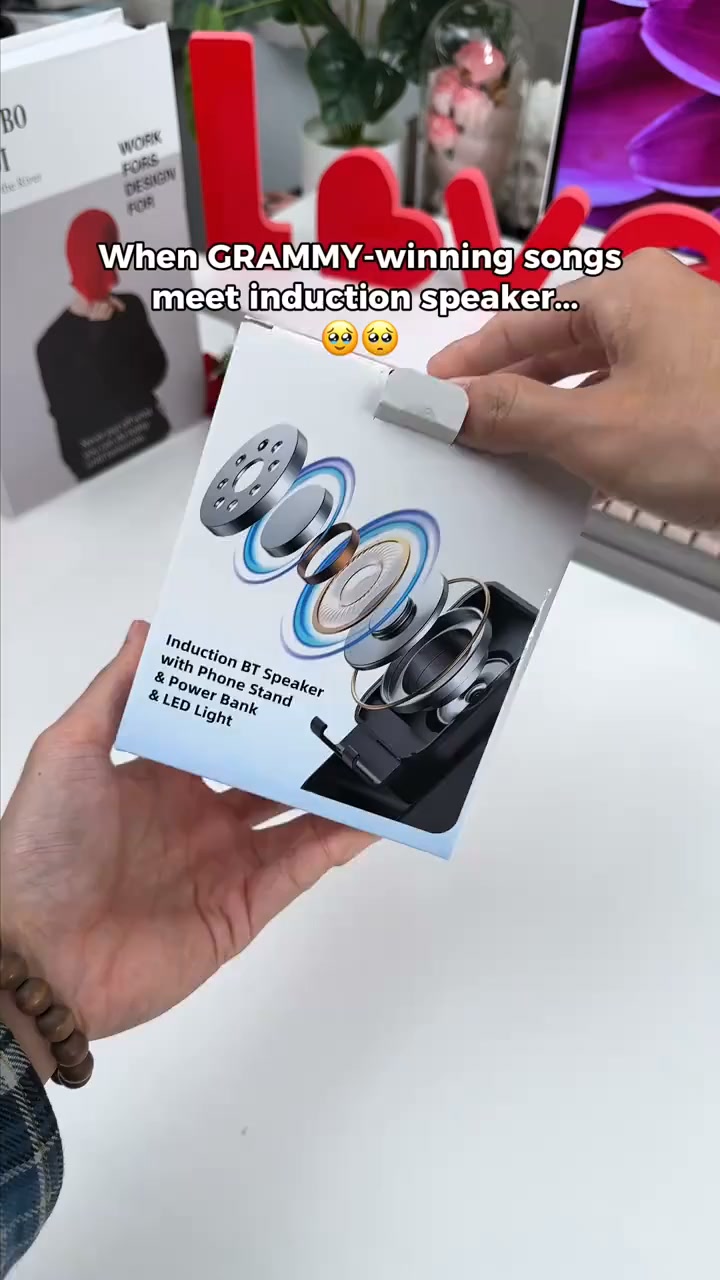 Louder Sound. Hands-Free Viewing. One Smart Device.
