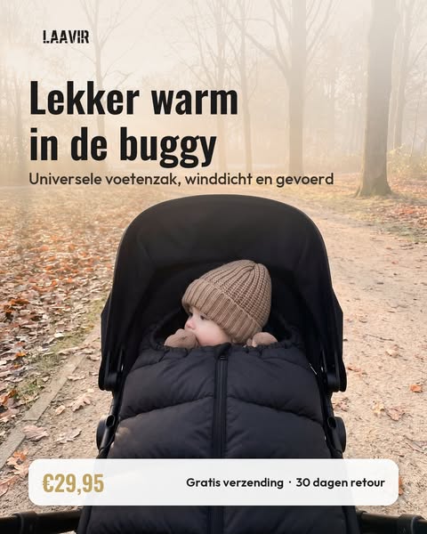 Voetenzak voor de buggy