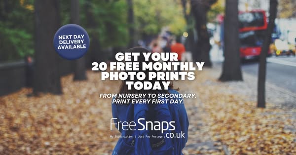 20 Free Prints Every Month