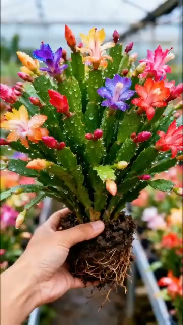 Mix Colors Schlumbergera Bulbs