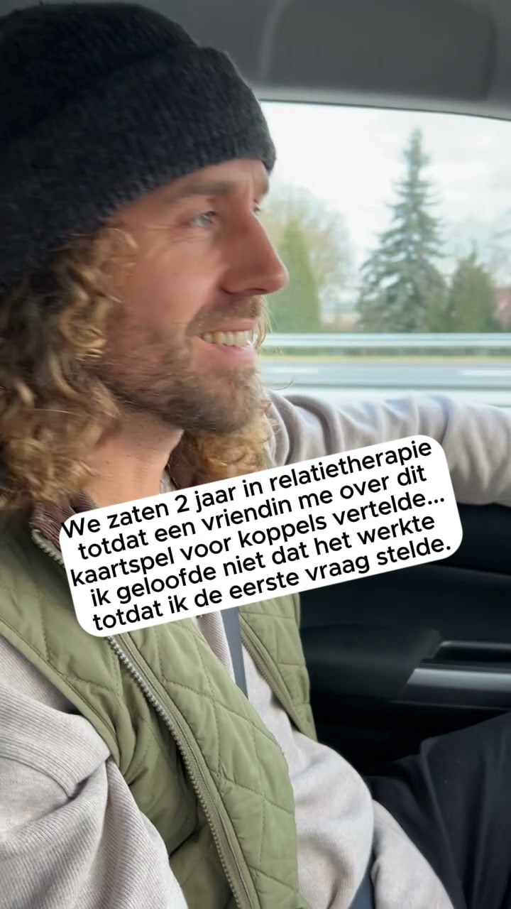 1 kaartje deed wat 2 jaar therapie niet kon.