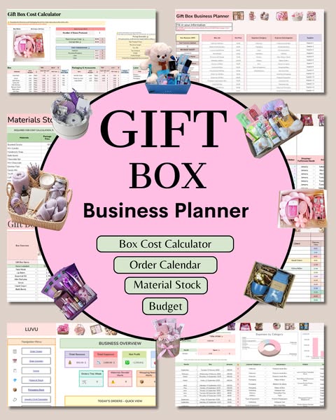 Gift Box Business Planner