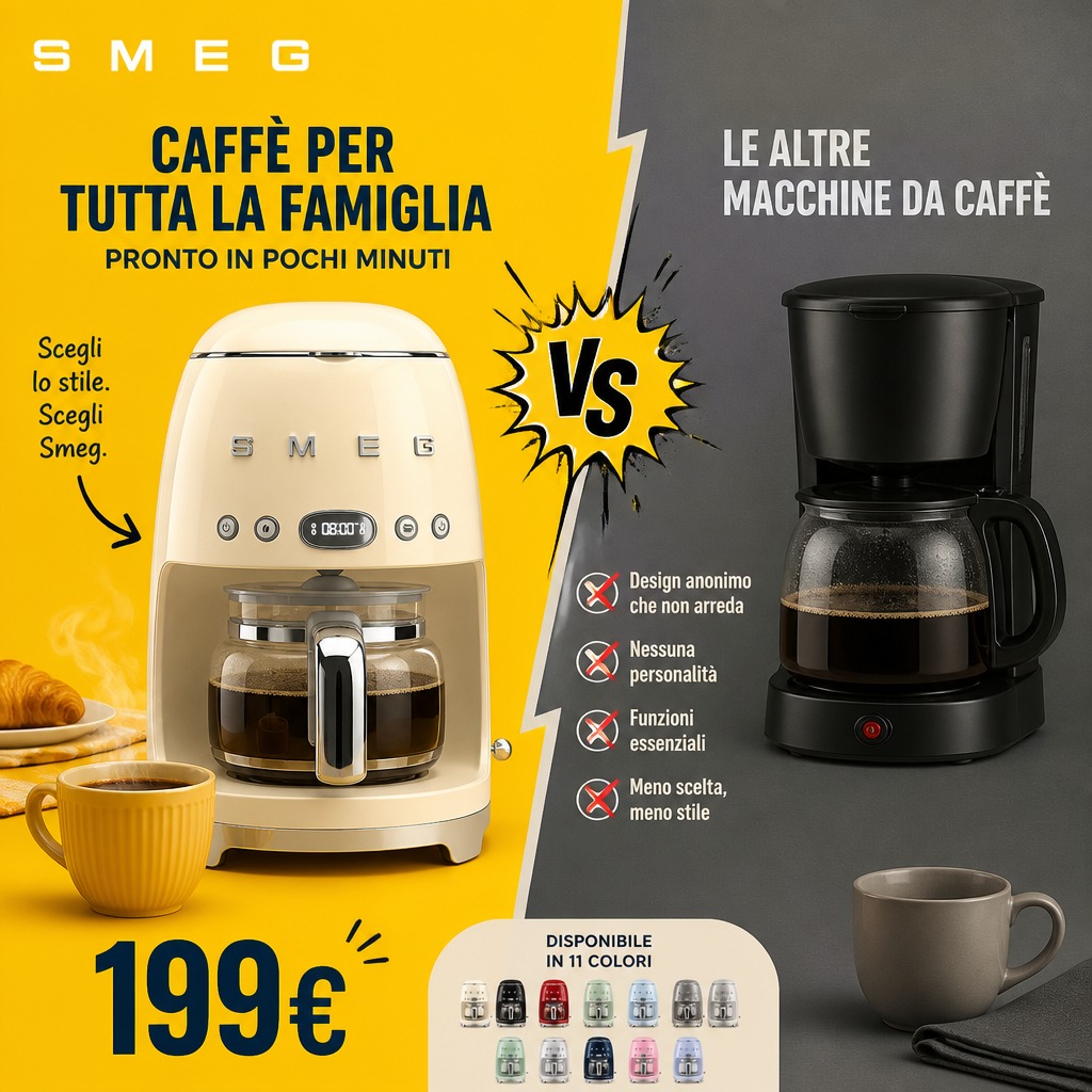 199€ — Caffè per tutta la famiglia