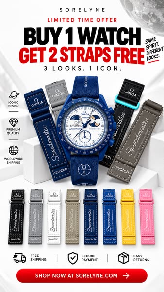 Buy 1 Watch, Get 2 Straps FREE