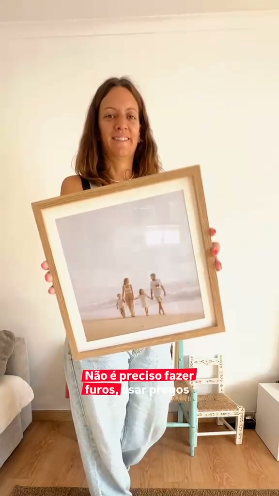 Sem furos. Sem complicações.