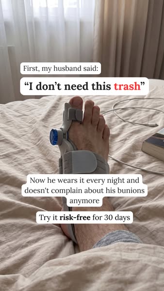 Get Bunion Pain Relief or Your Money Back