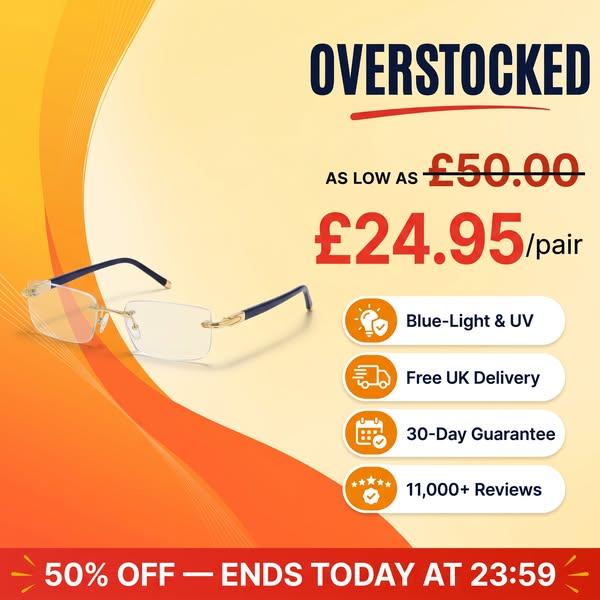 50% Off, Today Only Prices