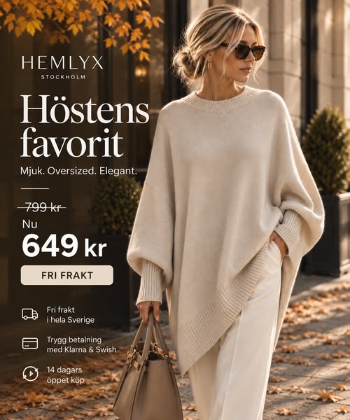 Höstens favorit – 649 kr