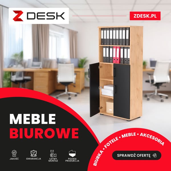 Meble biurowe ZDESK -10% z kodem LISTOPAD10