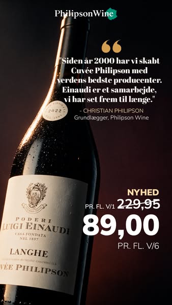 Christian Philipsons nyeste cuvée