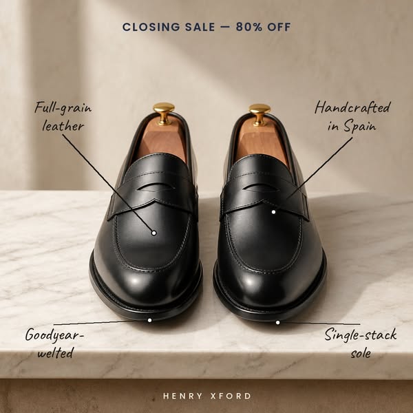 80% Off Leather Shoes