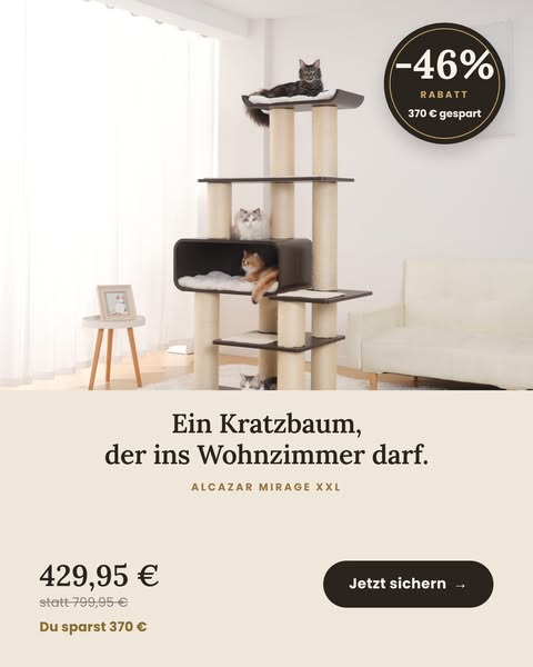 Beim Alcazar XXL sparst du 370 €