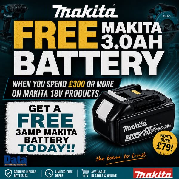 LATE SUMMER BLITZ | Free Makita Battery