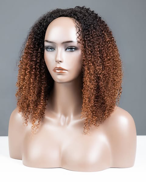 Ombre 3 In 1 Half Wig