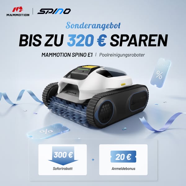 Sommerangebote auf Poolroboter