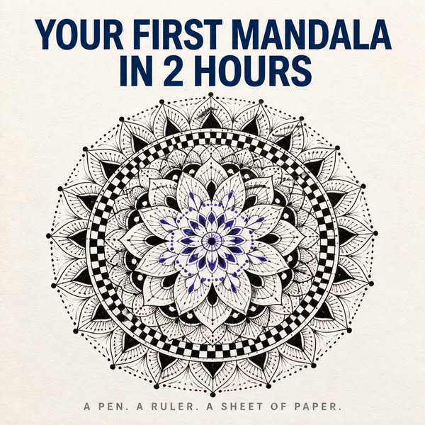 Learn the 2,000-Year-Old Art of Mandala Drawing