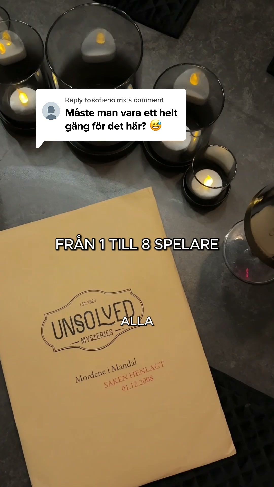 Från 1 till 8 spelare