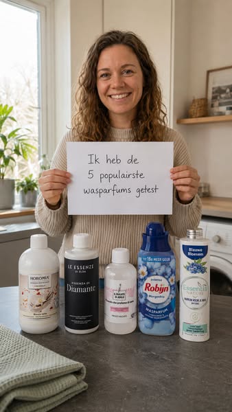 Wij testten de 5 populairste wasparfums, de winnaar verraste ons