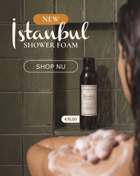 Nieuw: Istanbul Shower Foam