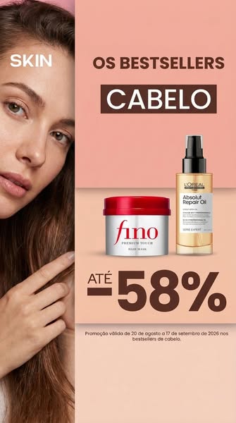Cuidado de Cabelo com -58%