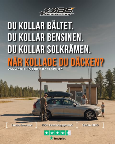 Byt däcken i tid