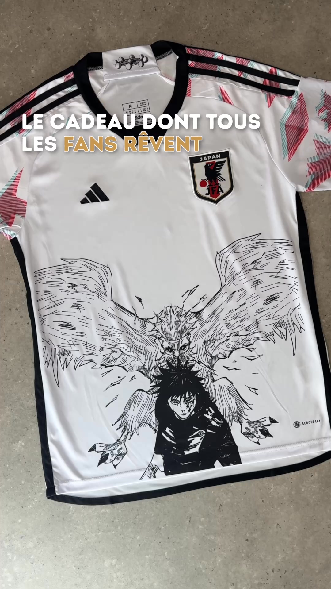 Un maillot pour les fans