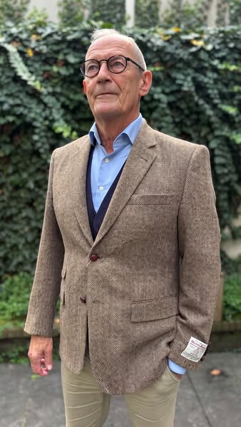 Braunes Harris Tweed Sakko