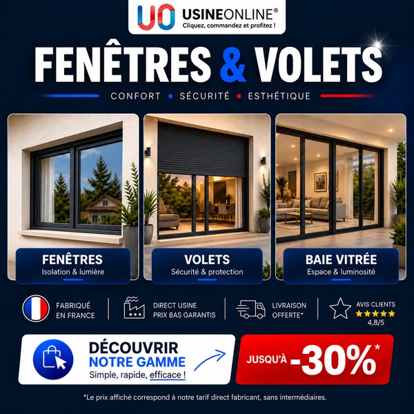 Prix Usine - Jusqu'à -30% !