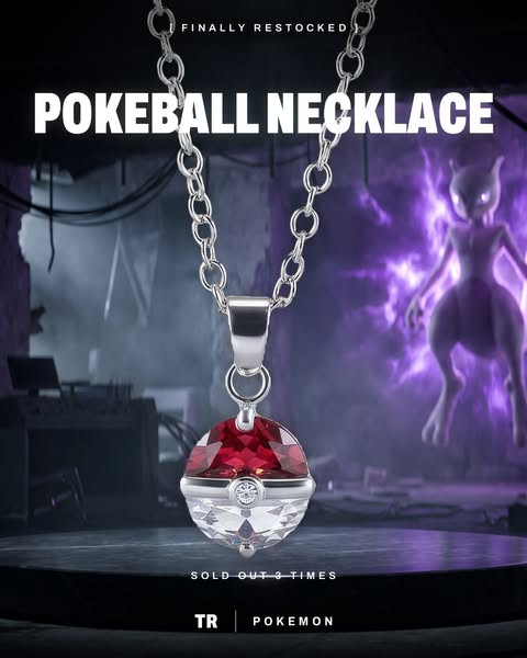 Pokéball Necklace