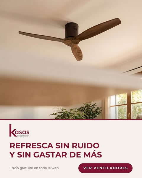 Refresca sin ruido y sin gastar de más