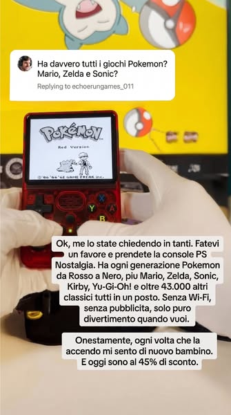 Oltre 43.000 giochi retro!