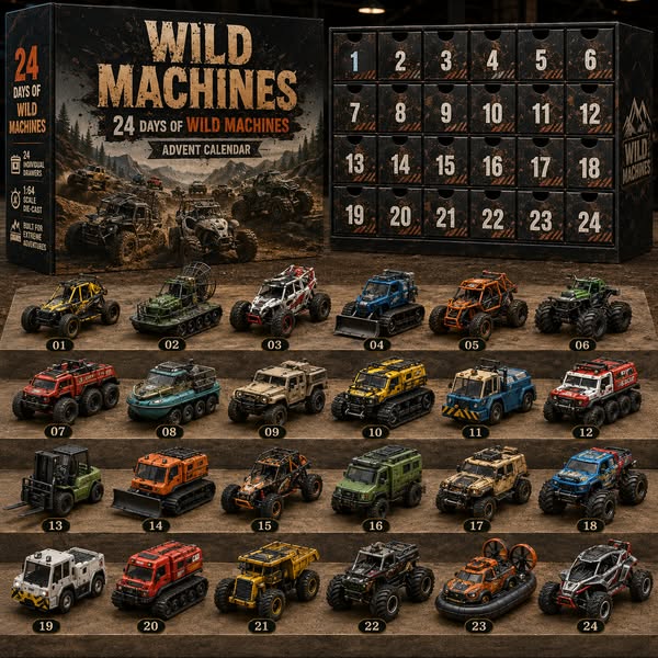 24 Days of Wild Machines